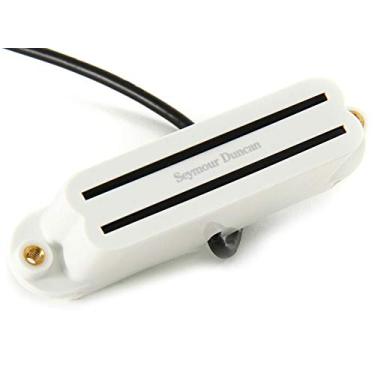Imagem de Seymour Duncan scr-1b-w Tamanho simples Cool Rails Strat Humbucker pickup de guitarra elétrica branco