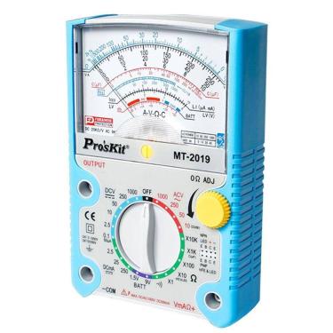 Imagem de Prós`Kit Segurança Padrão Multímetro Analógico DC AC Voltage Res