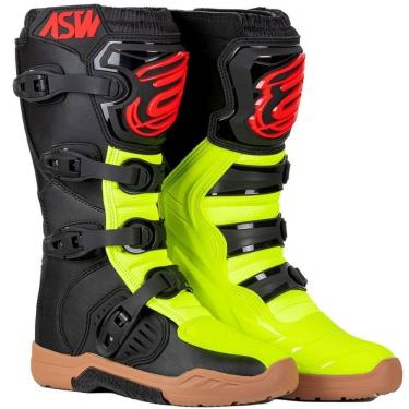 Imagem de Bota ASW Image Enduro Preto/Amarelo