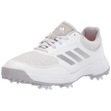 Imagem de adidas Sapatos de Golfe Tech Response para Homem, Branco/prata/cinza, 9.5