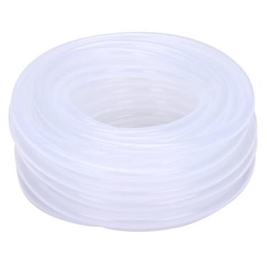Imagem de DERPIPE Tubo de silicone – 5 mm ID 7 mm OD grau alimentício flexível espesso para transferência de bomba caseira 8 metros (7,9 m) de comprimento