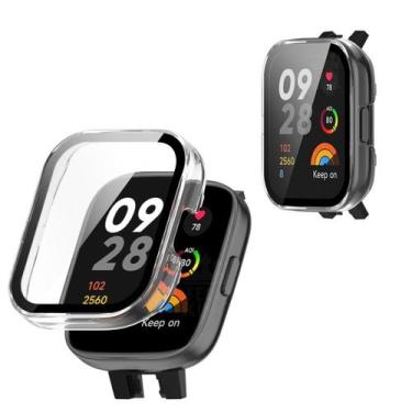 Imagem de Bumper 360º Protege Borda e Tela para Watch 3 - Teck King, Transparent