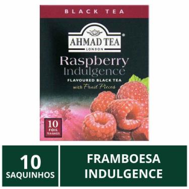 Imagem de Chá Inglês Ahmad Tea, Framboesa Idulgence, 10 saquinhos