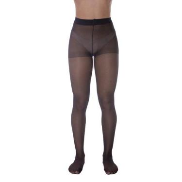 Imagem de Meia calça básica fio 15 Selene, P, Preto