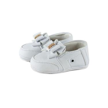 Imagem de Sapatinho de bebe menina recem nascido mocassim infantil criança confo