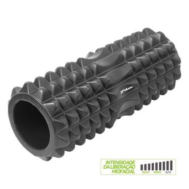 Imagem de Rolo de Massagem Liberação Miofascial Texturizado Y - EVA+PVC - 33x14c