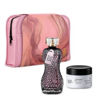 Imagem de Kit Presente Dia dos Namorados Glamour Secrets Black (3 itens) Mary Bl