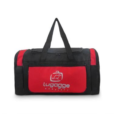 Imagem de Bolsa sacola mala mao viagem grande vermelho - Lugagge