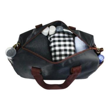 Imagem de Bolsa de Academia Masculino For Men Jacki Design - Azul, Preto, Marrom