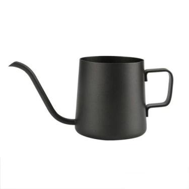Imagem de Chaleira Inx Bico De Ganso Jarra Pitcher Barista 350ml Preto - RALEO