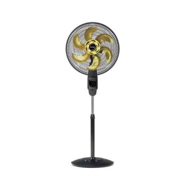Imagem de Ventilador Coluna 40Cm Ouro 6 Pás Mallory 220V C/Controle, 220V