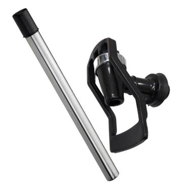 Imagem de Torneira Preta + Refil Para Torre de Chopp De 2,5 L 3,5 L Chopeira Marcbeer Marchesoni