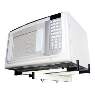 Imagem de Suporte Parede Branco Microondas/Forno Universal Aço Carbono - Bsp