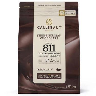 Imagem de Chocolate Gotas Amargo 54,5% 2,01kg ( 811 ) - Callebaut