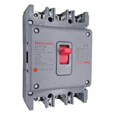 Imagem de Disjuntor Steck Caixa Moldada Asgard Tripolar - S250 - 125A.