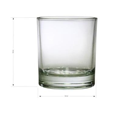 Imagem de 5un de Copo para Vela Cilindrico 250ml - Casa das Essências SS