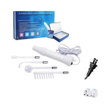 Imagem de Máquina de Alta Frequência Facial com Eletrodo de Ozônio - Massagem e 