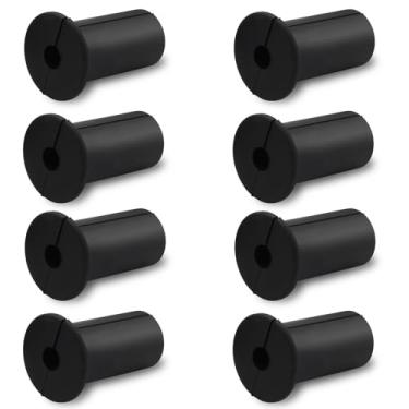 Imagem de Kit de roteamento de 8 cabos para ilhoses de parede Starlink para cabos para orifício de parede de 0,9 cm, à prova d'água, kit de roteamento de cabos Starlink para cabo ethernet starlink para