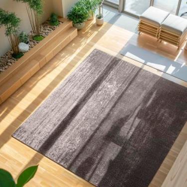 Imagem de Tapete Sisal Sintético Liso, 200x300 cm, Cor Argila, para Sala e Quarto