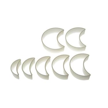 Imagem de Silikomart Coleção Wonder Cakes Cortadores de Massinha de Nylon Suave, Lua, Conjunto de 7