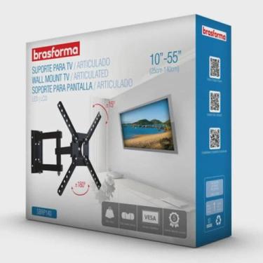 Imagem de Suporte para Tv Plasma,Lcd e Smart de 10 a 56 BRA4.0 - Brasforma