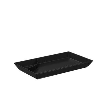 Imagem de Prato Para Sushi Coza Uno 19,3 x 11,2 x 21,5 cm Preto