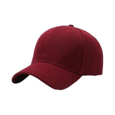 Imagem de Boné Snapback Ajustável Unissex - Estilo Hip Hop Streetwear, Vinho tin