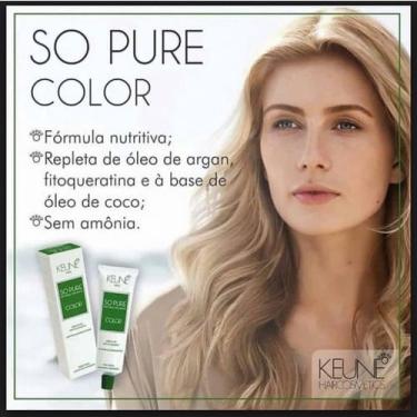 Imagem de Keune So Pure Color n.4 Castanho Médio 60ml