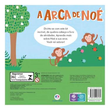Imagem de A Arca de Noé - Com Quebra-Cabeça e Livro de Atividades!