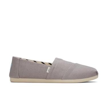 Imagem de TOMS Tênis feminino Alpargata Paper Source Slip-On, Morning Dove, 6 Wide
