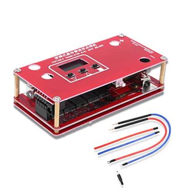Imagem de Soldador por ponto, mini soldador a ponto de transistor portátil, tela LCD, faixa de soldagem a ponto e bateria de lítio, kit de soldador a ponto DIY