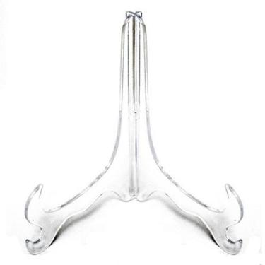 Imagem de Suporte Plastico Transparente GR 16cm - ART DECOR PRODUTOS