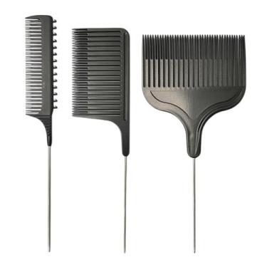 Imagem de Pente Mechas Luzes Profissional Cabelo Separador Kit - Mofashi
