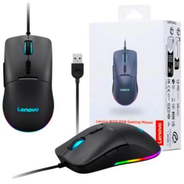 Imagem de Mouse Sem Fio Gamer Lenovo Orginal M210 RGB para Jogos