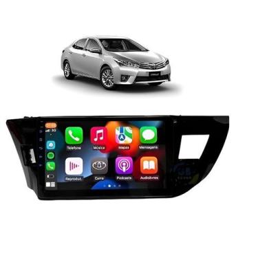 Imagem de Kit Multimídia Corolla 2015 / 2017 Xei Altis 9 Pol Android Carplay Gps