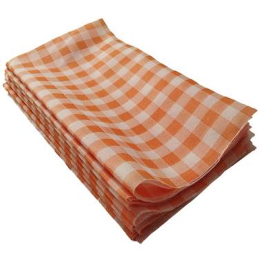 Imagem de 5 Toalhas De Mesa Tnt Xadrez Festa Decoracao 70x70 Diversas Cores - Fi