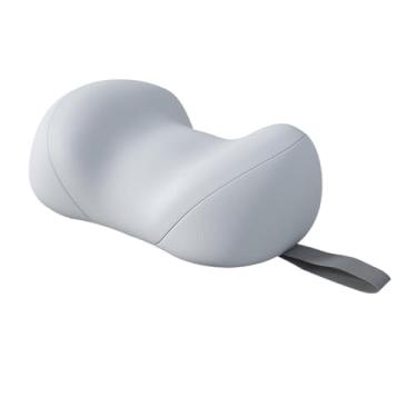 Imagem de Ioensy Travesseiro de espuma viscoelástica ergonômico para apoio lateral, costas, estômago, pescoço, homens e mulheres, travesseiro cervical multiuso para, Cinza Claro