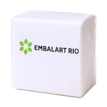 Imagem de Guardanapo de Papel Folha Simples 23cm x 23cm - Kit com 2000 Unidades (40 pacotes)