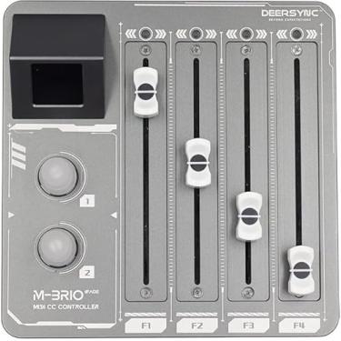 Imagem de DEERSYNC Controlador Midi Cc M-Brio-4Fade Com 4 Faders