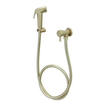 Imagem de Ducha Higiênica Flexível Minimal Classic Dourado Matte