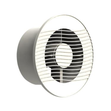 Imagem de Exaustor De Banheiro Venti-delta Residencial 15cm Branco Bivo