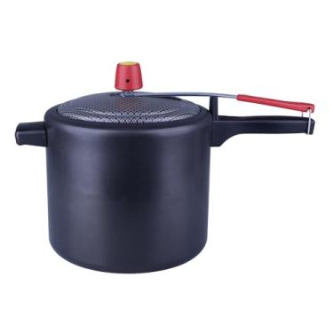Imagem de Panela de Pressão 7L Antiaderente Eirilar Preta