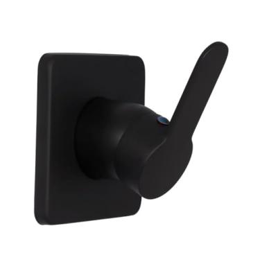 Imagem de Pingoo.casa, Acabamento Misturador Monocomando Redondo Banheiro Guaporé - Preto