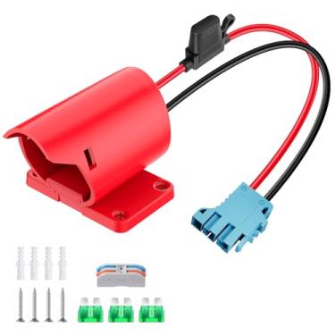 Imagem de CHoiKWong Adaptador De Roda Elétrica Para Bateria Milwaukee M12, Conversor 12 V Com Conector Chicote Fios, Compatível Brinquedos Montar Crianças Peg-Perego, Fusível Awg