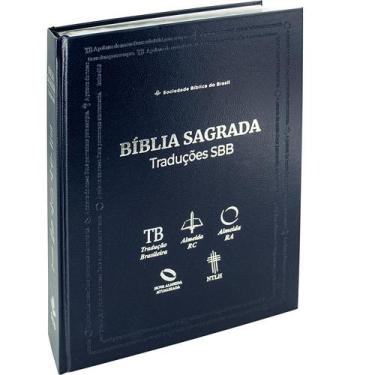 Imagem de Livro - Bíblia Sagrada Traduções SBB - TB / ARC / RA / NAA / NTLH