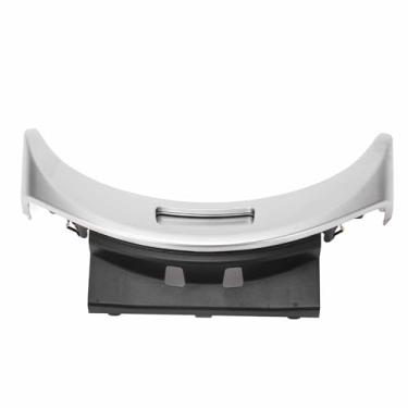 Imagem de Grcfumo ARM ARMEST RELEAM BOTUT TRIM, Caixa de armazenamento de tampa do botão, Resistência ao desgaste de prata A2056803407 Substituição para Benz C400 C300