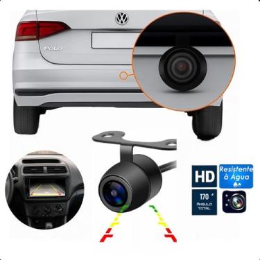 Imagem de Câmera de Ré Automotiva Universal com Design Compacto e Funcional - LI