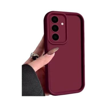 Imagem de Capa de Silicone para Samsung S25/S24/S23/S22/Ultra/A55/A34/A15/A35/A5