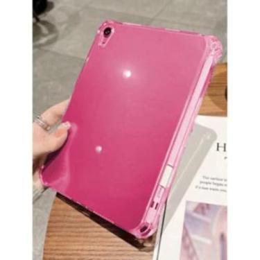 Imagem de Capa para iPad 11/10.9 Polegadas (Modelo A16 2025) Cor Fluorescente(Rosa)