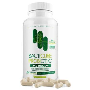 Imagem de Probiótico BACTICURE Original Natural Probiótico 60 Cápsulas